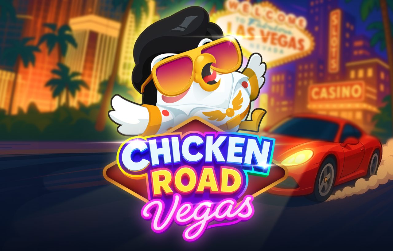 Chicken Road Vegas Screenshot – Crash-Spiel von InOut Games im Casino-Look