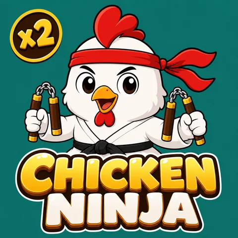 Nunchucks Chicken Icon